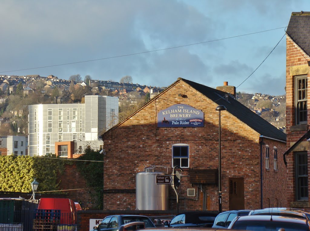 Looking towards Kelham Island Brewery, Alma Street, Sheffield S3 by sixxsix