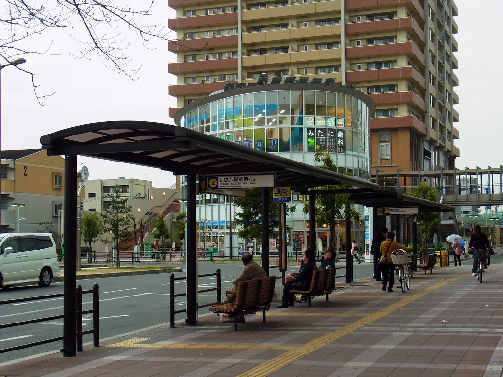 JR住道バス停 JR-Suminodō bus station 2012.12.17 by as365n2