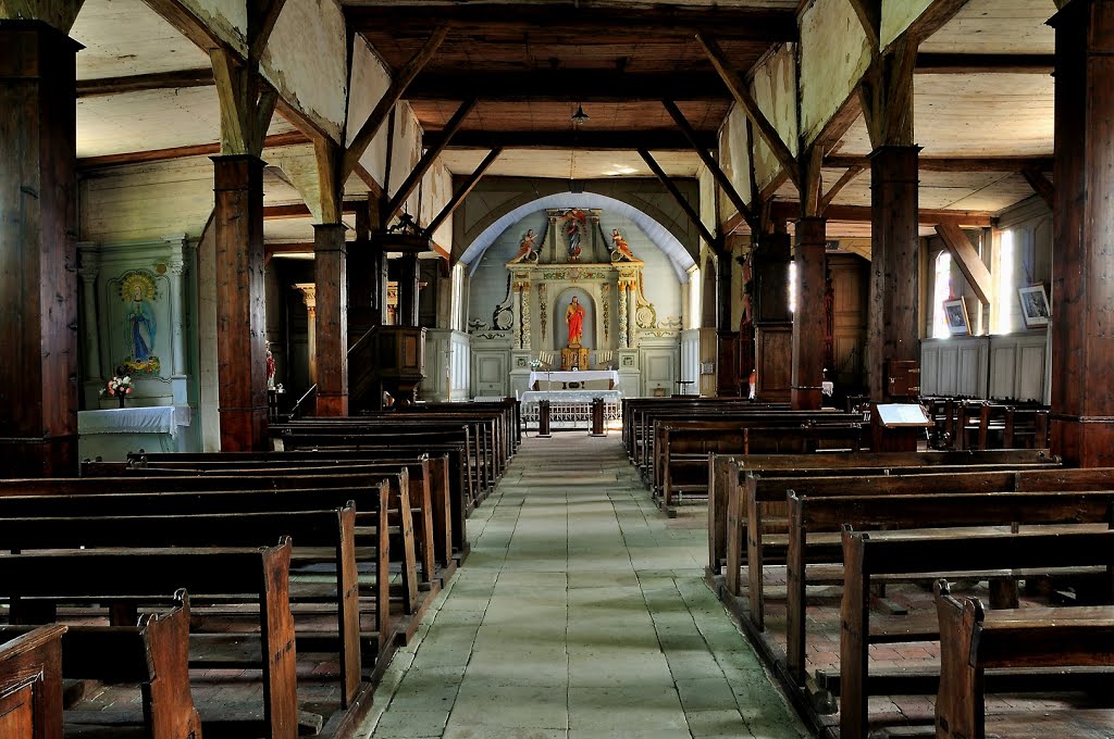 Drosnay (Marne) Eglise à pans de bois by Cousoave