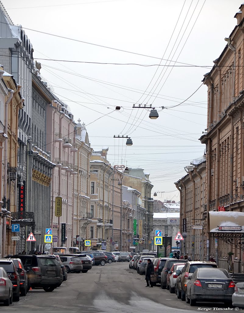 САНКТ-ПЕТЕРБУРГ. Караванная улица. / Saint Petersburg. Karavannaya street. by Serge Timoshe