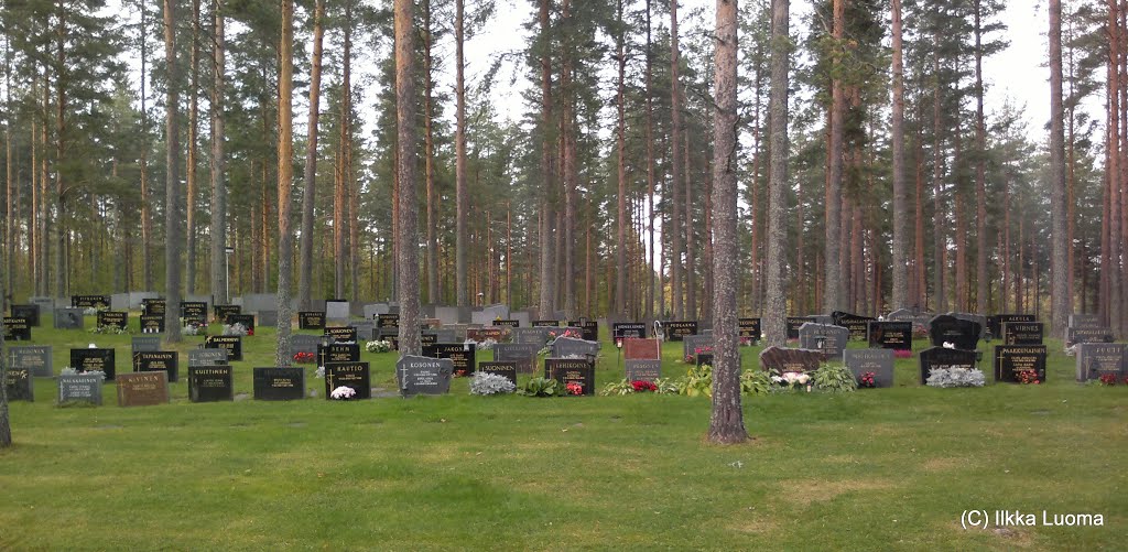 Cemetary of Paaskylahti, Savonlinna by Ilkka Luoma