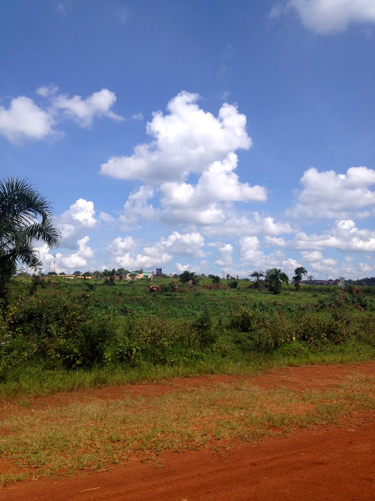 Landscape near Kampala by Peter VG Kristiansen