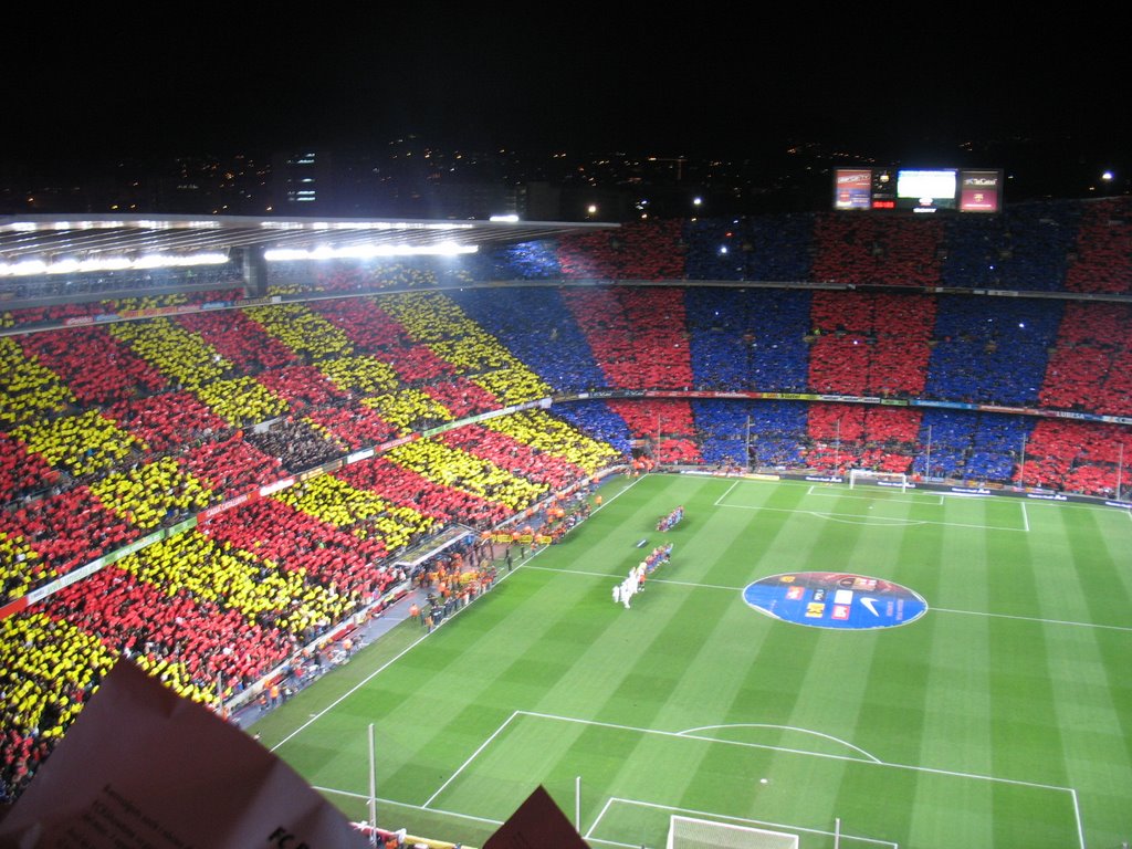 Nou Camp in colors by wlkeu1