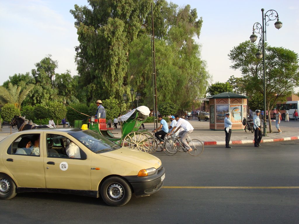 Taxi merrakechien by Said BRIHMAT