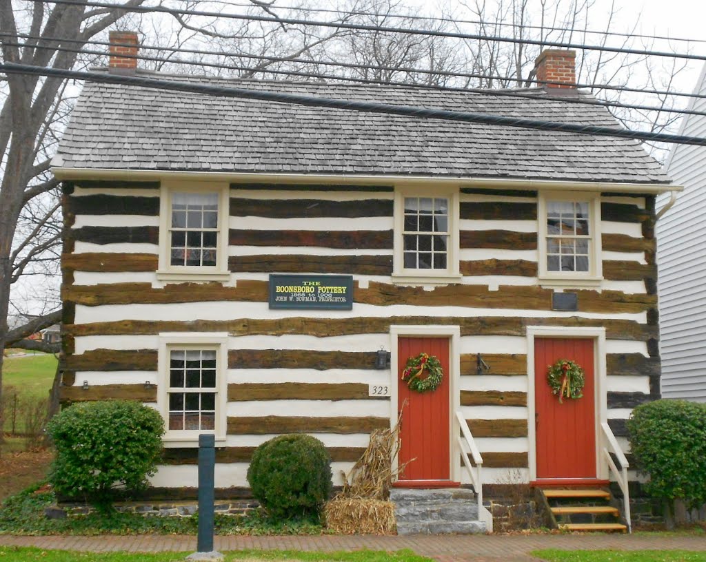 Bowman House, The Boonsboro Pottery, 323 Old National Pike Boonsboro, MD by Midnight Rider