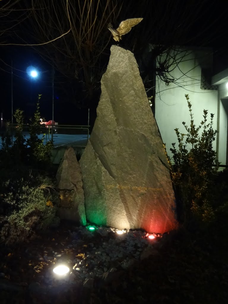 Monumento degli ALPINI a Perosa by Andrea Nevache