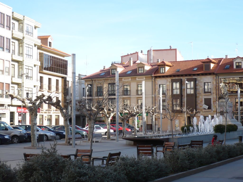 Plaza de Santocildes, Astorga, Leon by pablop_010