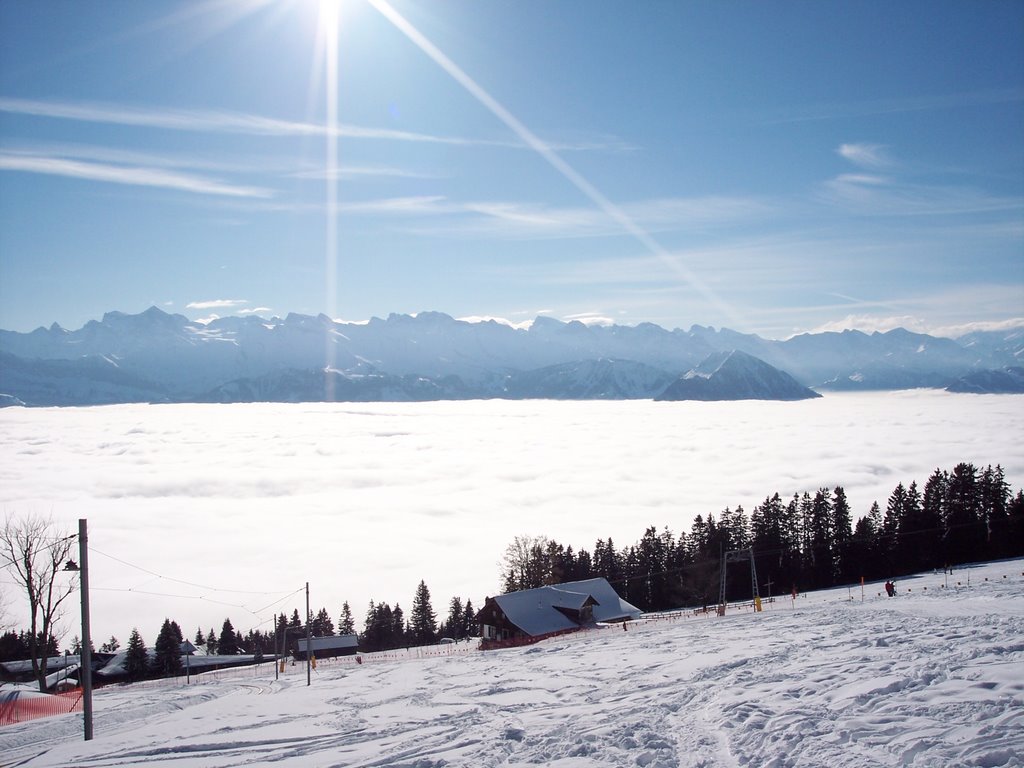 Monte Rigi - sopra le nuvole by claraburrafato