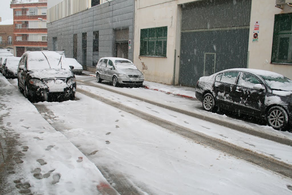 Creu Alta - Nieve 2010 by Tony L. Requena