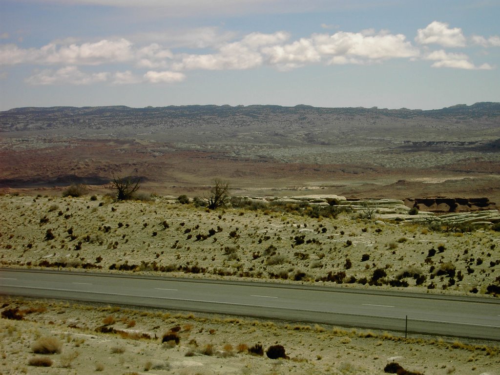 Castle Vally Looking Across I-70 West Bound SE by ecirphr