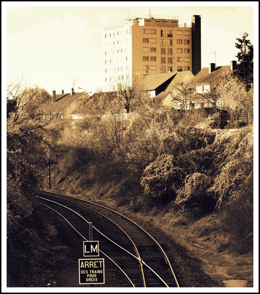 L'ancienne ligne-Chartres-Dreux . by geograf28