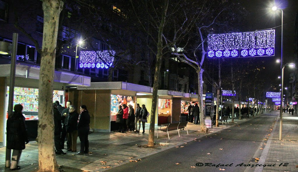 TERRASSA, Rambla by Rafael Aróztegui