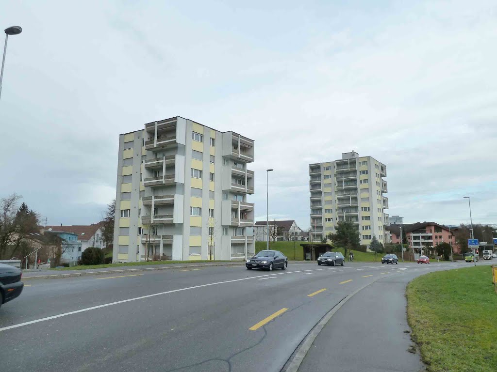 Rotkreuz: A very disfigured urban place; not worth seeing at all. by www.archicultura.ch