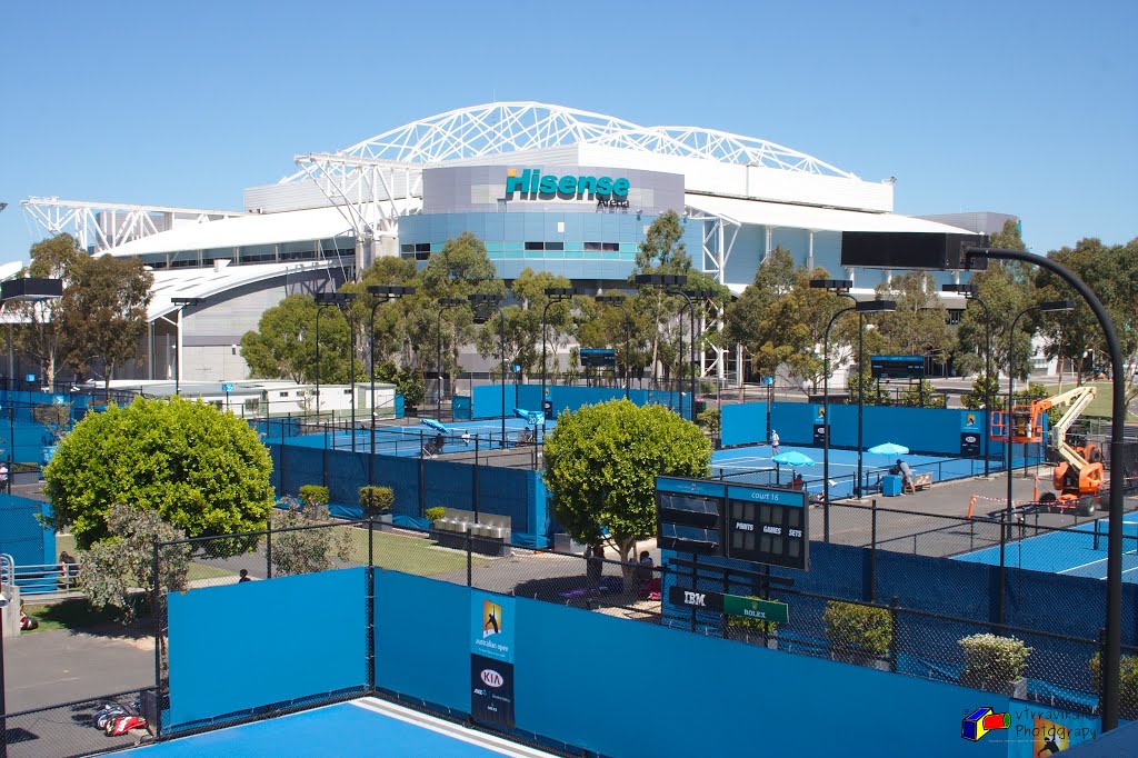 HiSense Arena, Melbourne, Australia by V T R Ravi Kumar