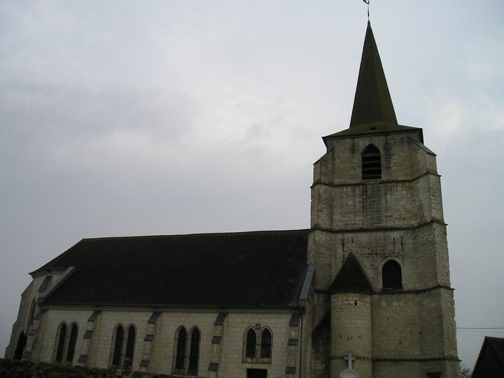 Eglise de Gaudiempré by Lafraque