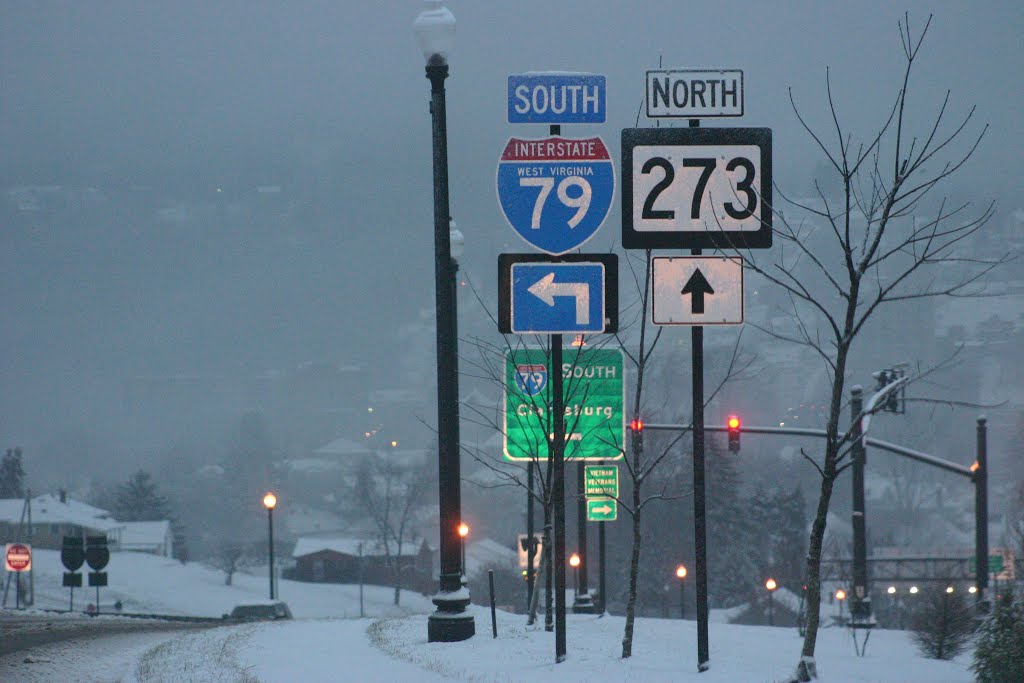 Snow In Fairmont by David Escobar