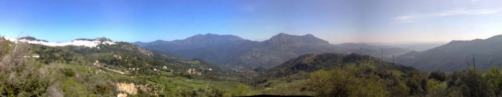 Valley below Gaucin, Spain by blackd1