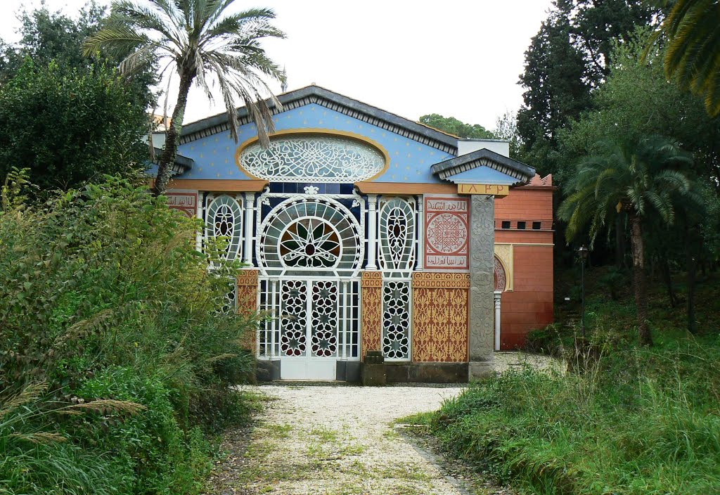 Oriental liberty at Villa Torlonia by Eva Kjaernes