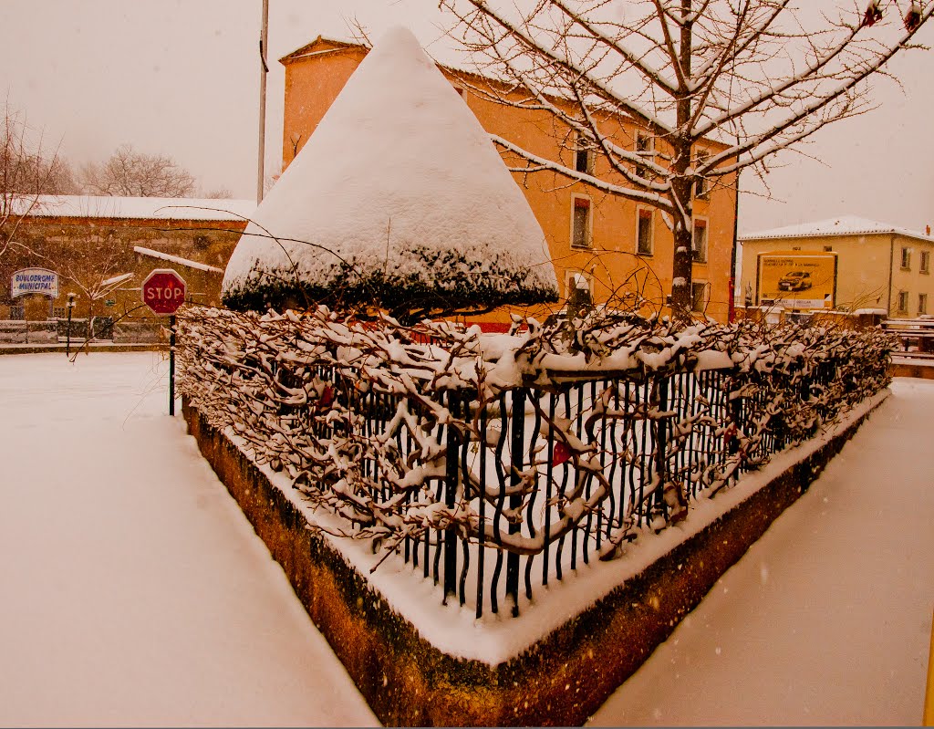 Snow Cone in Limoux Languedoc-Roussillon by jaksfotos