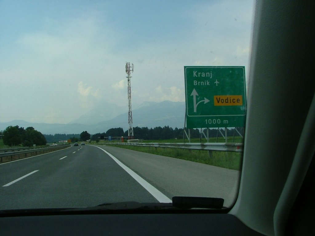 On the road (A2 Slovenia) by László Tamás Rados