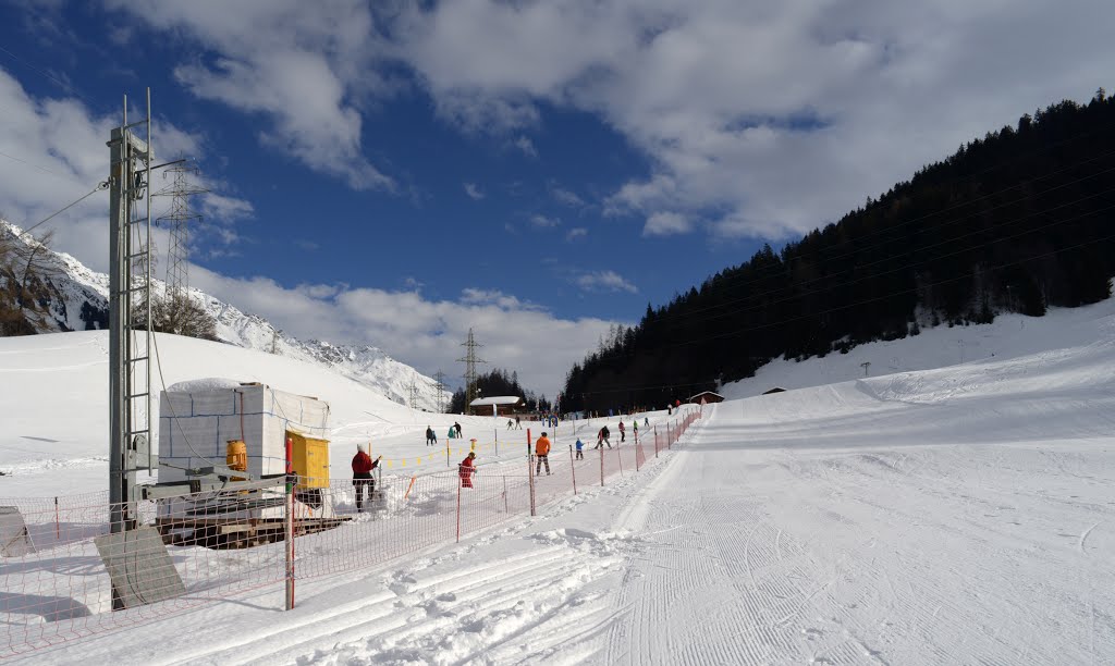 Driving Range im Winter by A.Winzer