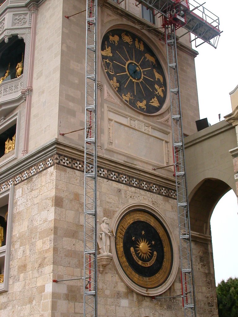 Campanile-Horloge astronomique by annette Lacroix