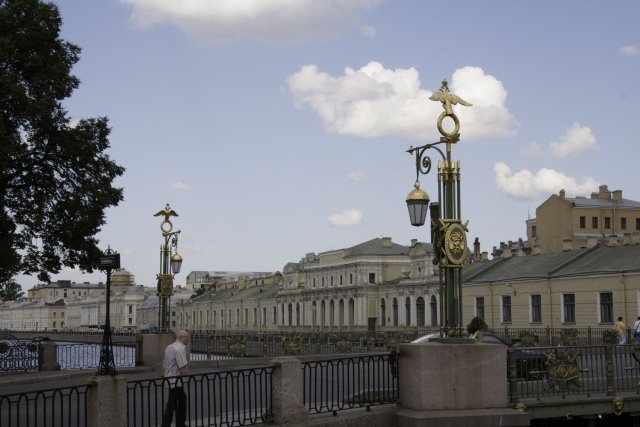 СПб. Фонари Пантелеймоновского моста. (SPb. Lanterns Pantelejmonov of the bridge.) by Afanasyeva Irina