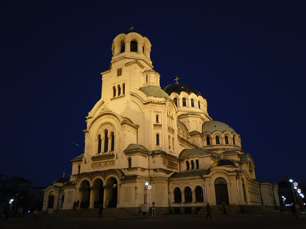 Alexander Nevsky Cathedral, Sofia, Bulgaria by KARANESHEV3112