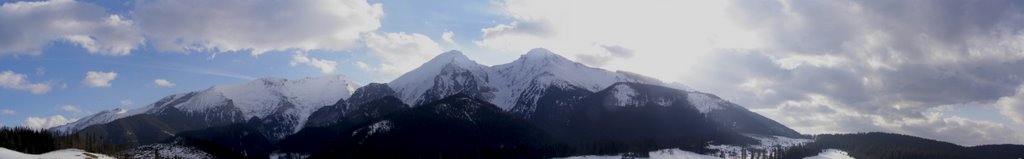 Belianske Tatry od Strednice(Ždiar) by kekulo