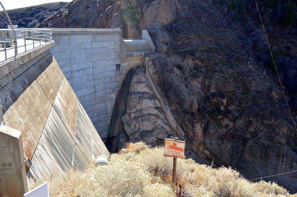 East Canyon Reservoir Dam by Buddy Rogers