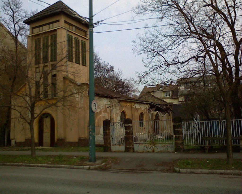 Old church by József Tinn