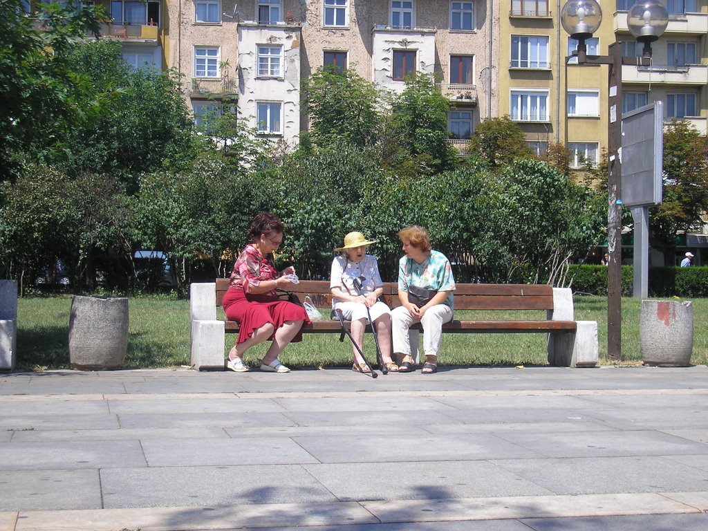 Grandmas and Ageing Buildings by Radi Sadek