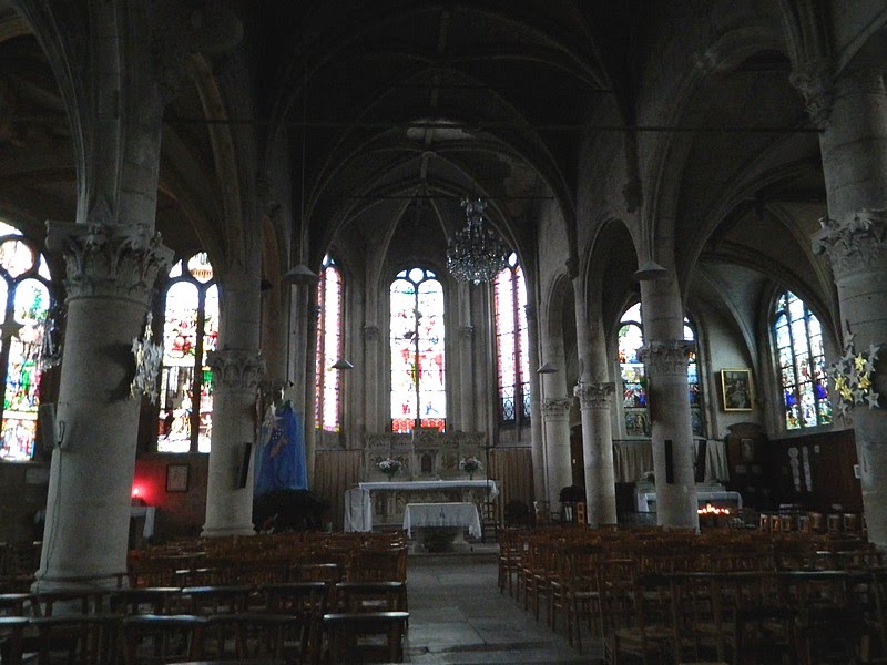 Église Saint Martin - le choeur et la nef by JP.GUYOMARD