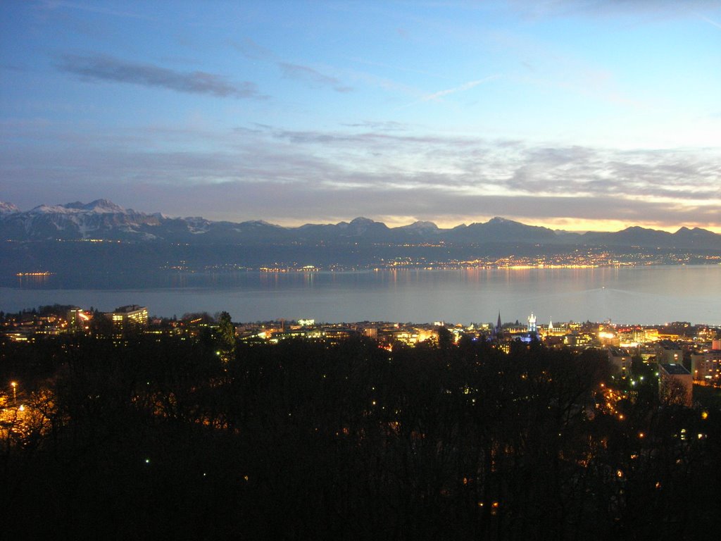 Lozan ve Cenevre Gölü / Lausanne and Lake Leman (12.2006) by Orçun D.