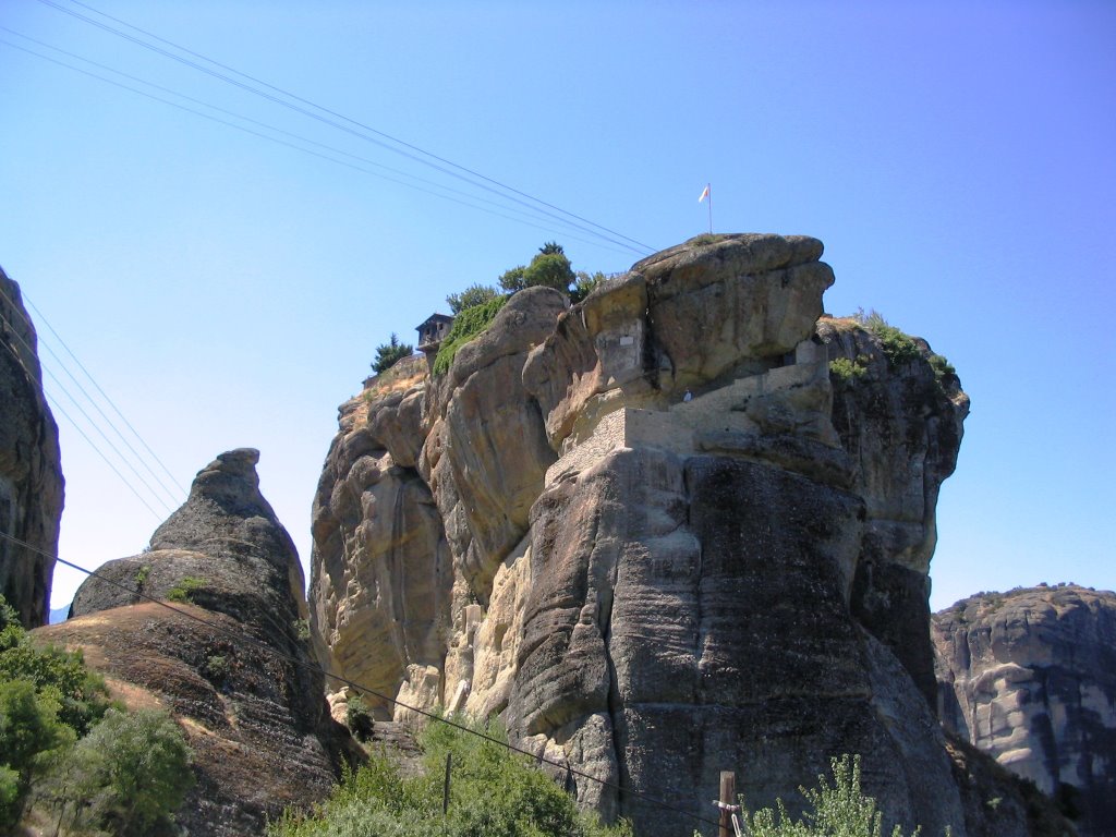 Meteora, view from Kalambaka by pandimis