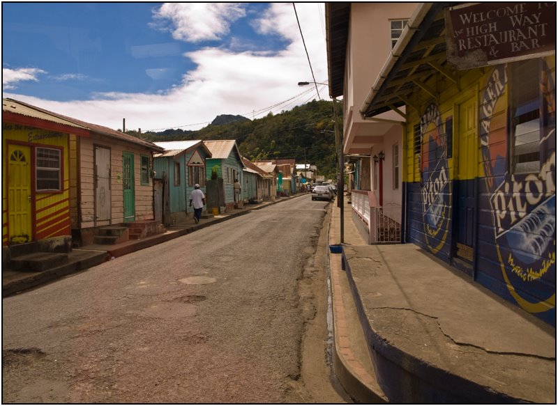 Anse La Raye, St. Lucia by Kenneth Christian