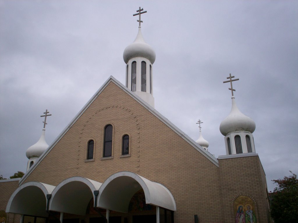 Church in Marblehead, OH by jeepboyfl