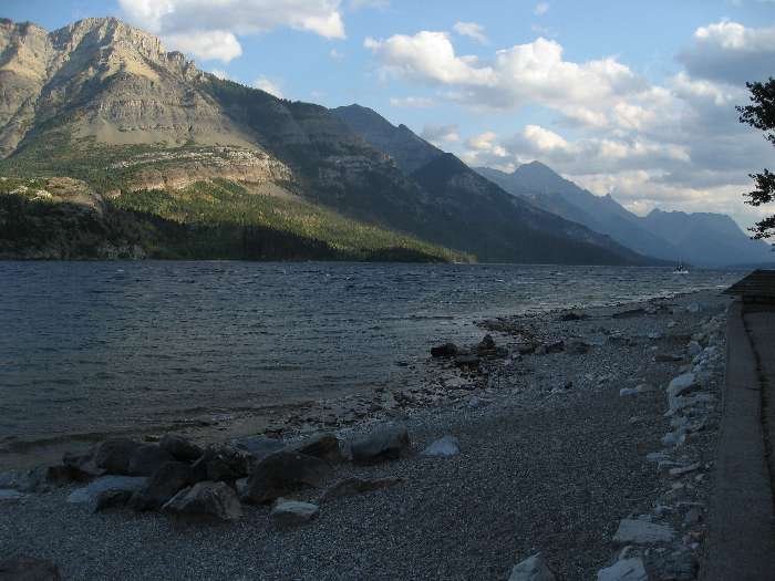 Upper Waterton Lake by Frank Merfort