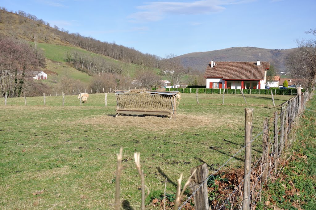 Ferme et maison Basques by Alex Bouvet