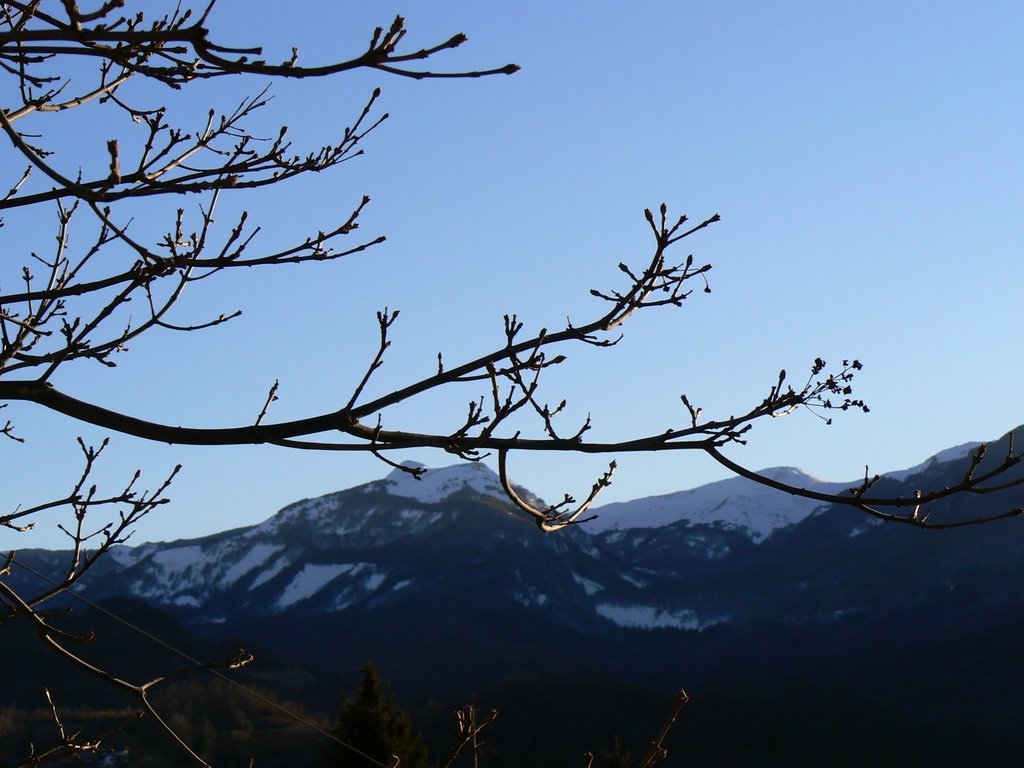 Panorama da Mossale superiore - Monte Marmagna e conca del Lago Santo by Lorenza Ravanetti