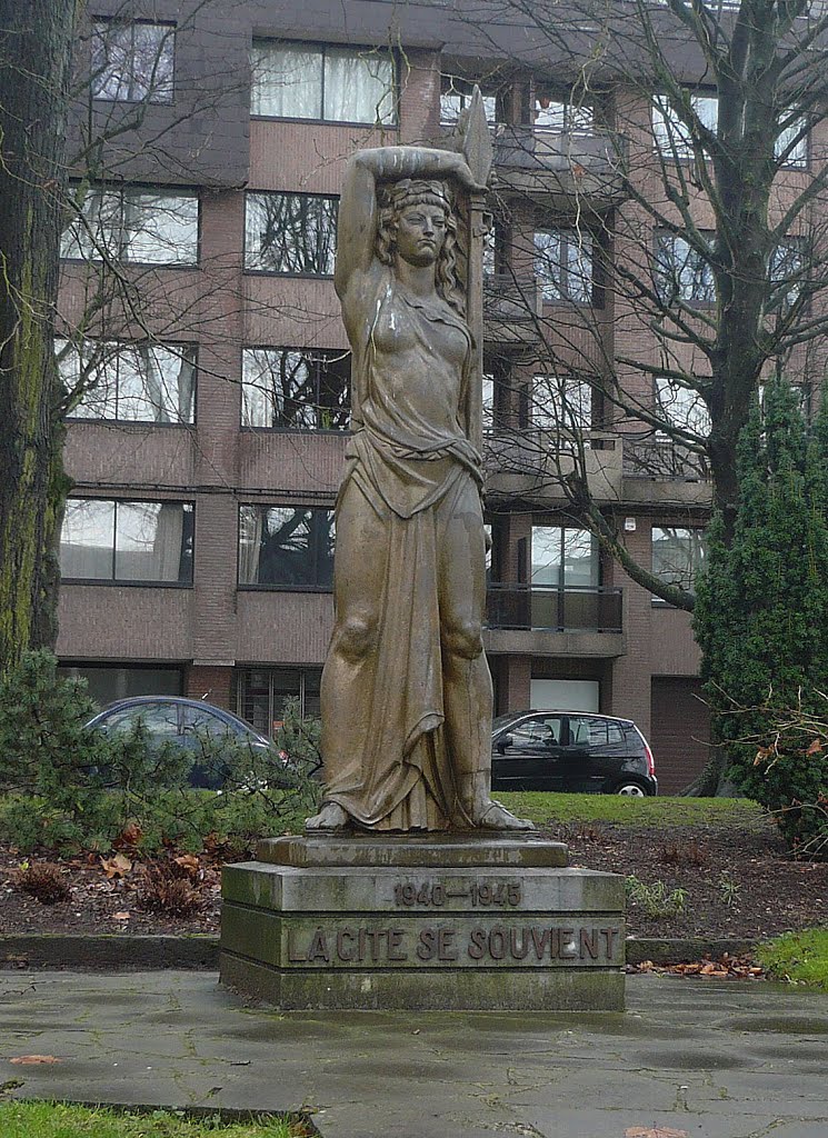 WWII Monument / Marchienne-au-pont / Belgium by cebtrade The Netherlands