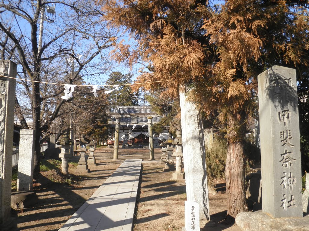 甲斐奈神社　鳥居　Kaina shinto shrine by nkmroioikkkz