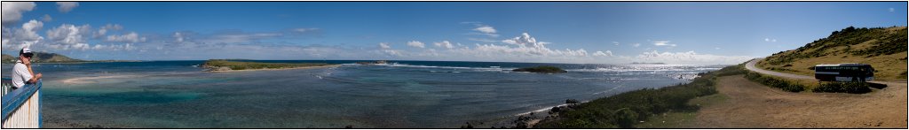 Orient Beach Panaroma by Kenneth Christian