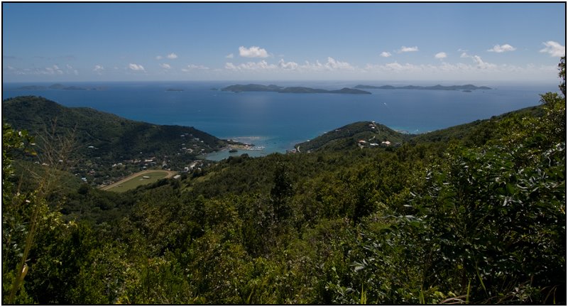 Peter Island as seen from Tortola by Kenneth Christian