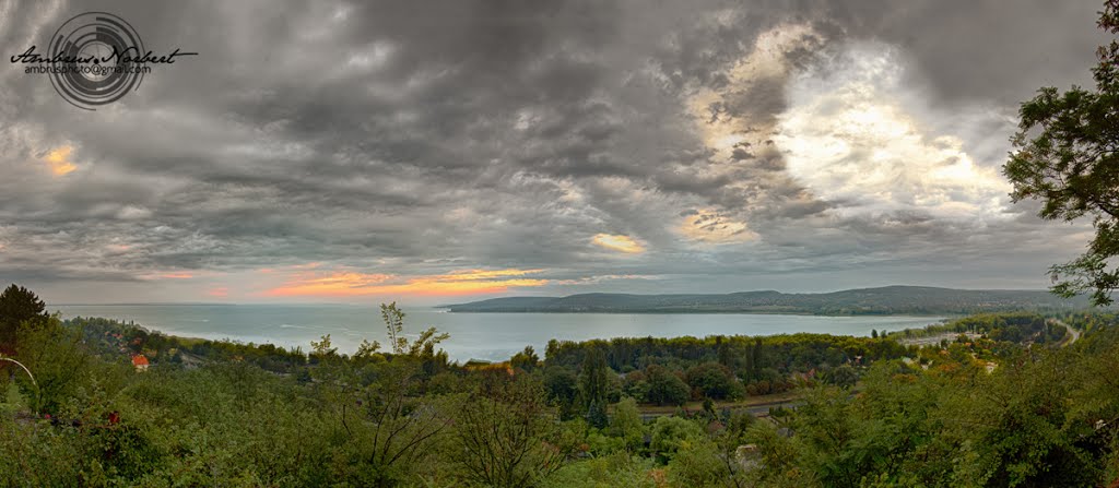 Fűzfői öböl látképe - Fűzfő bay panorama by marcipan01