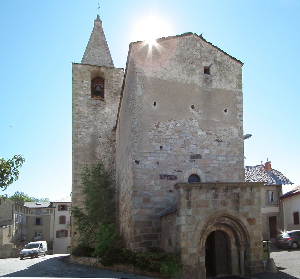 Church of St. Martin in Odeillo by Fotofranck