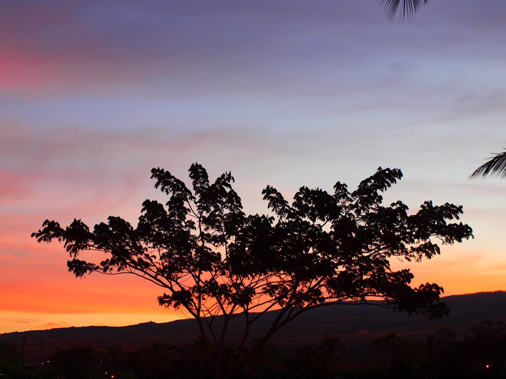 Kaanapali sunrise by James W Moore