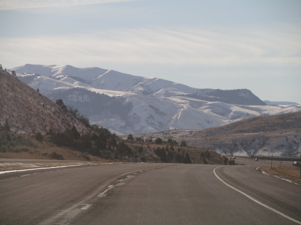 Wonderful Mountain Views South Of Dillon MT Jan '13 by David Cure-Hryciuk