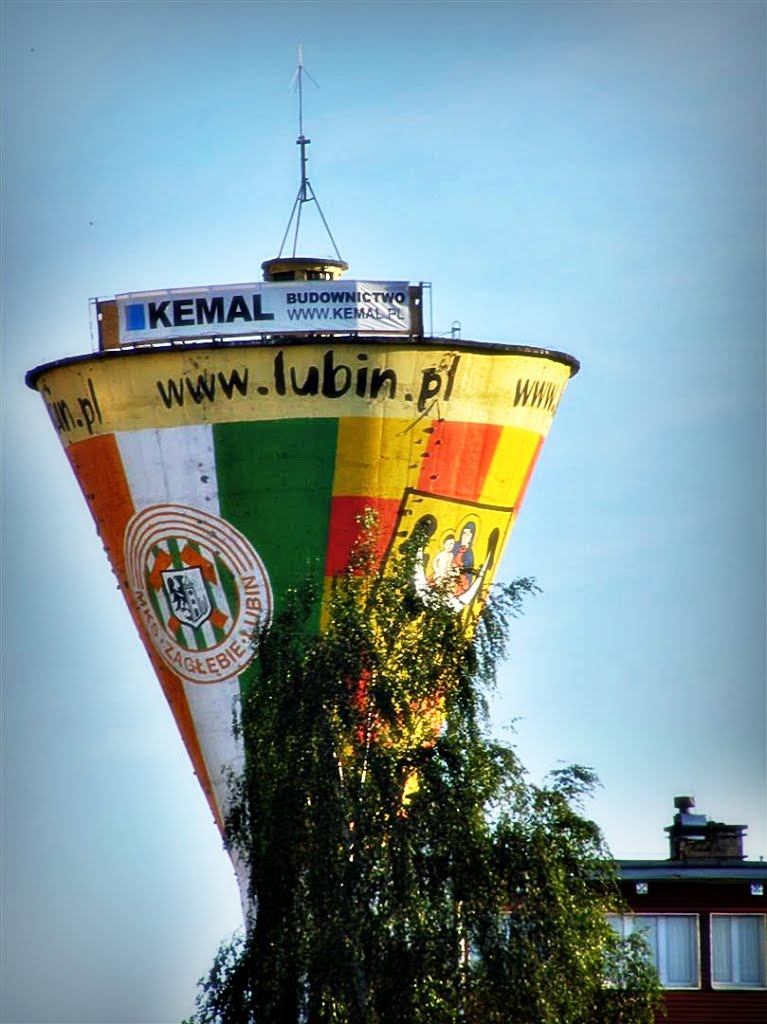 Lubin.Wieża Ciśnień- Tower Water by Andrzej Brudziński...