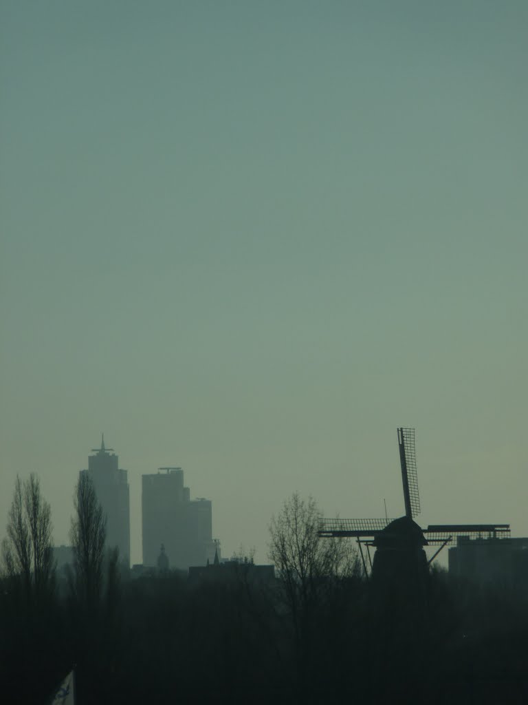 Windmill & Rembrandt Tower by dan89